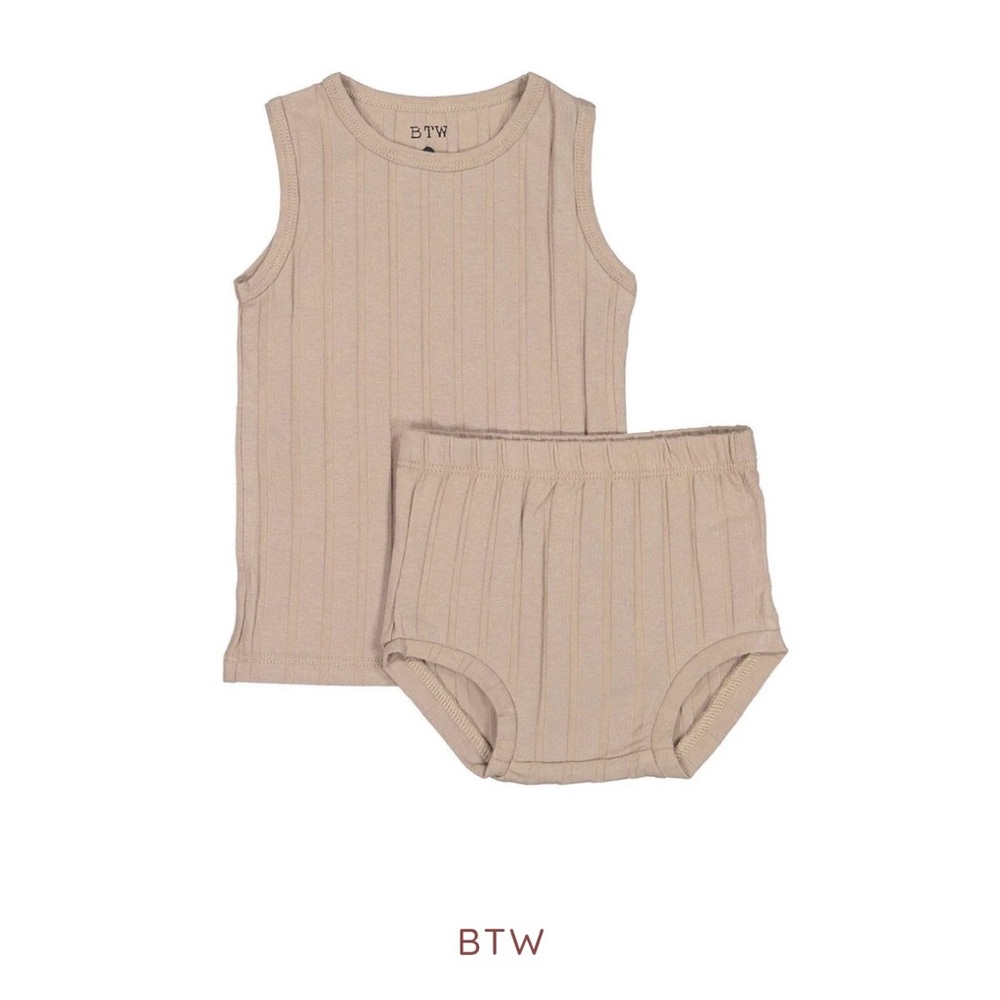Kids Tan Matching Set